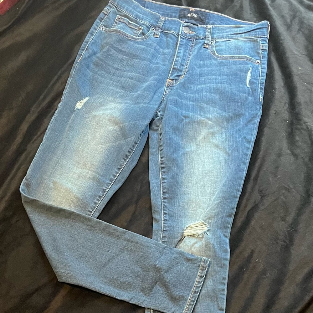 Aero high rise jeans